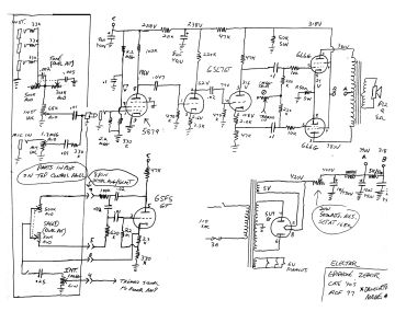 Dano Elektar Zephyr schematic circuit diagram